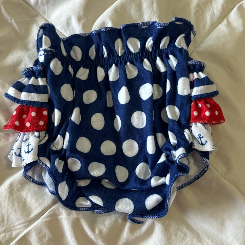 Adorable patriot 4th of July bloomers
